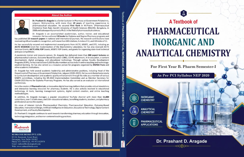 Textbook Of Pharmaceutical Inorganic and Analytical Chemistry